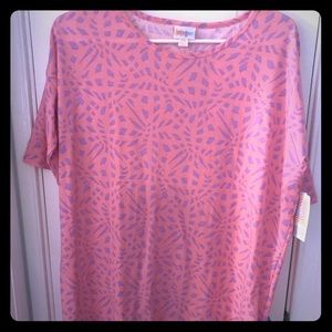 New Lularoe Irma XXS Pink and Purple